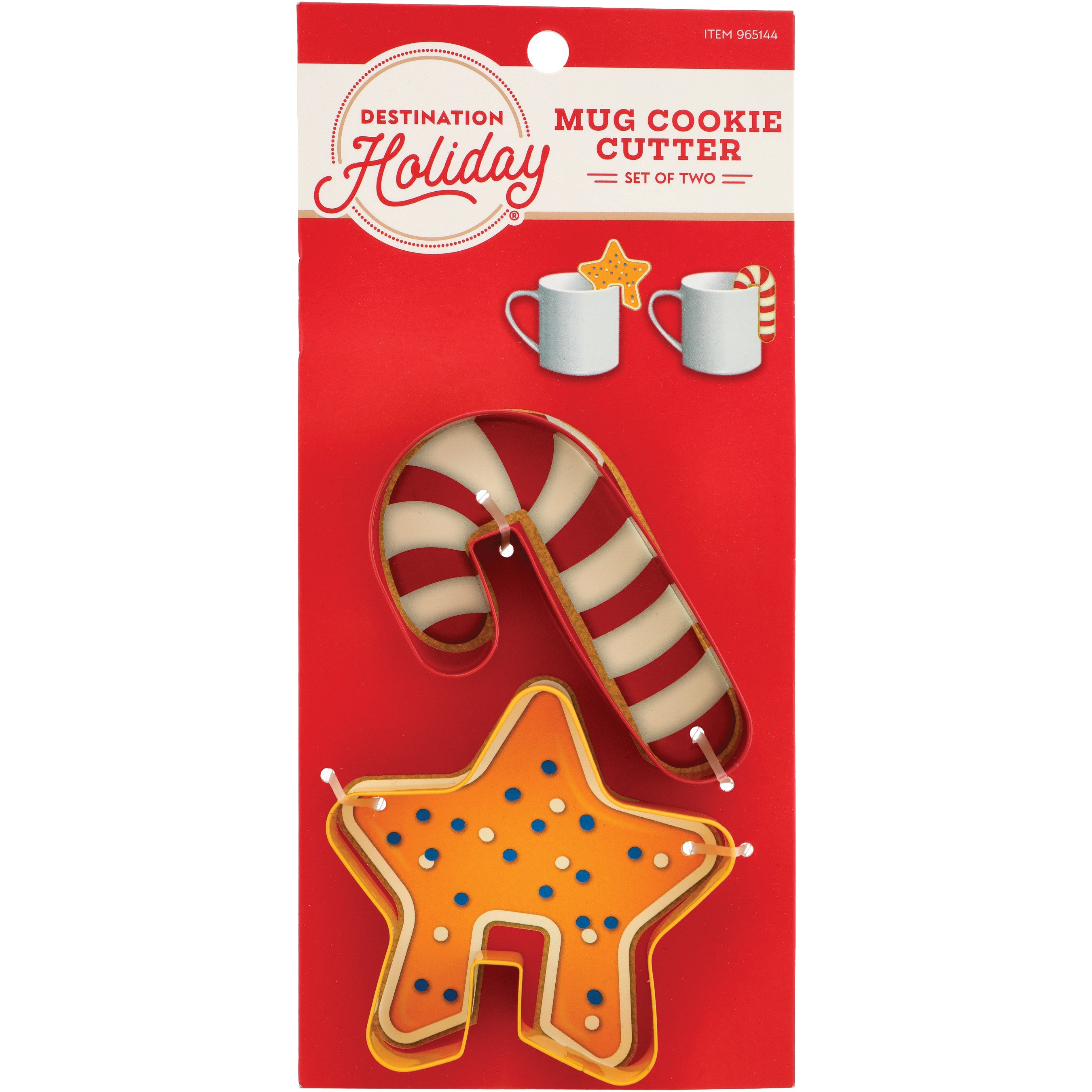 Destination Holiday Mug Topper Cookie Cutter Set Shop Baking tools at