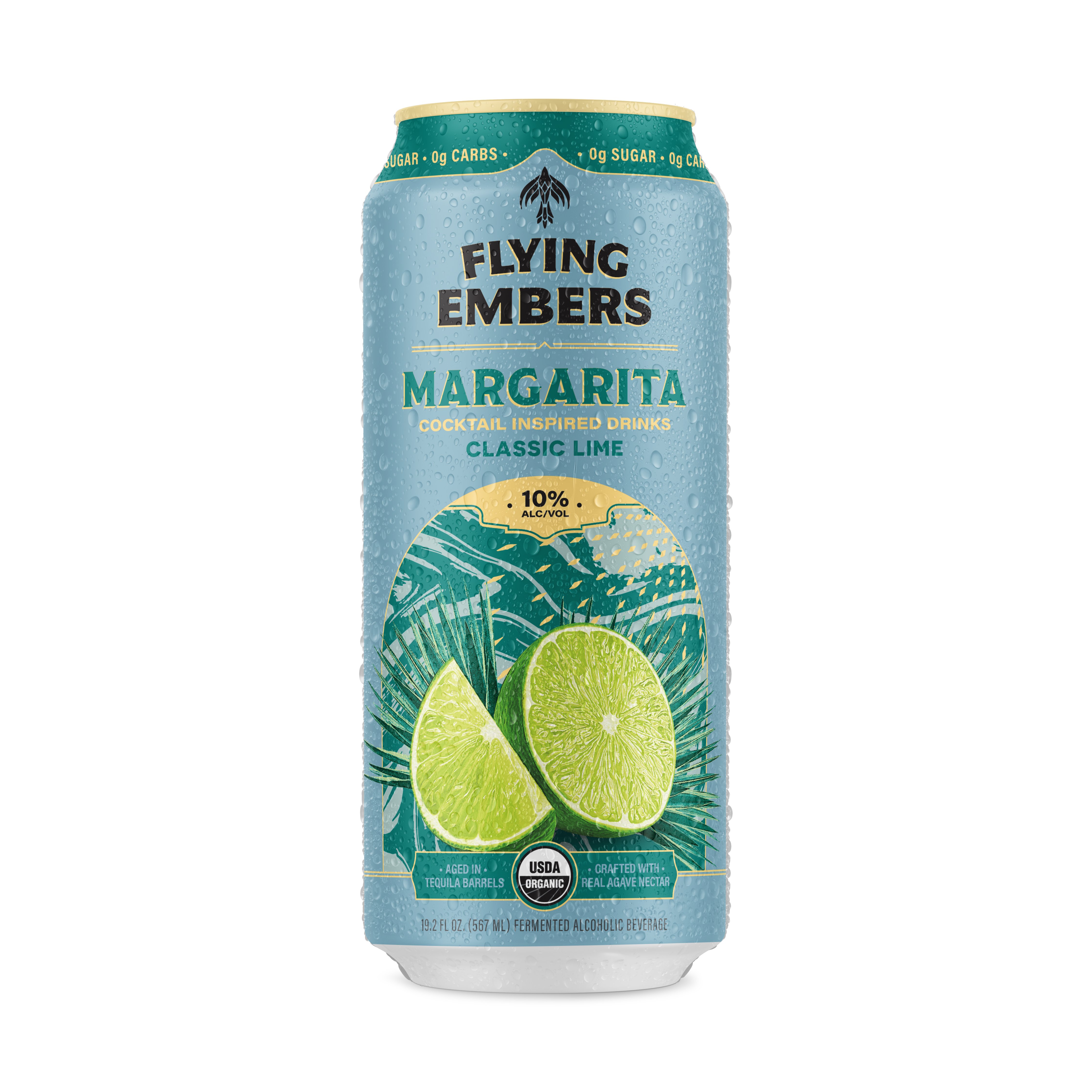 Flying Embers Classic Lime Margarita, 19.2 oz