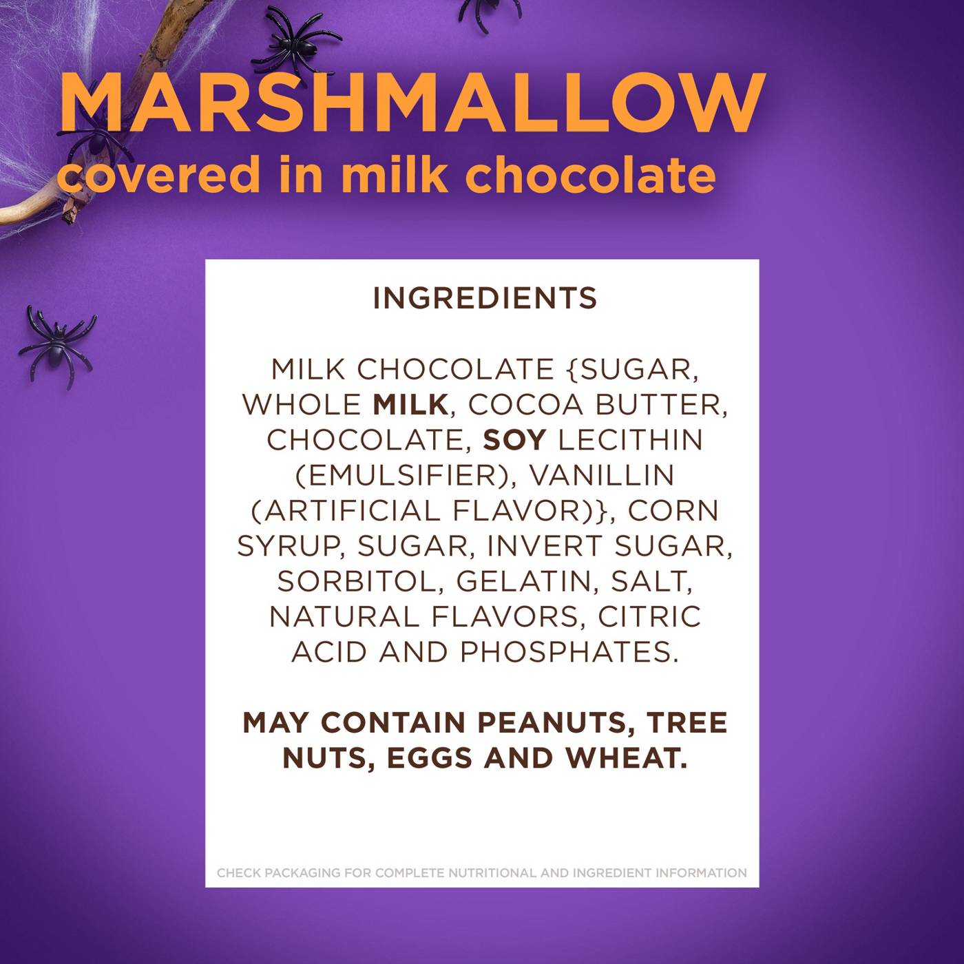 Russell Stover Milk Chocolate Marshmallow Pumpkin Halloween Candy; image 5 of 7