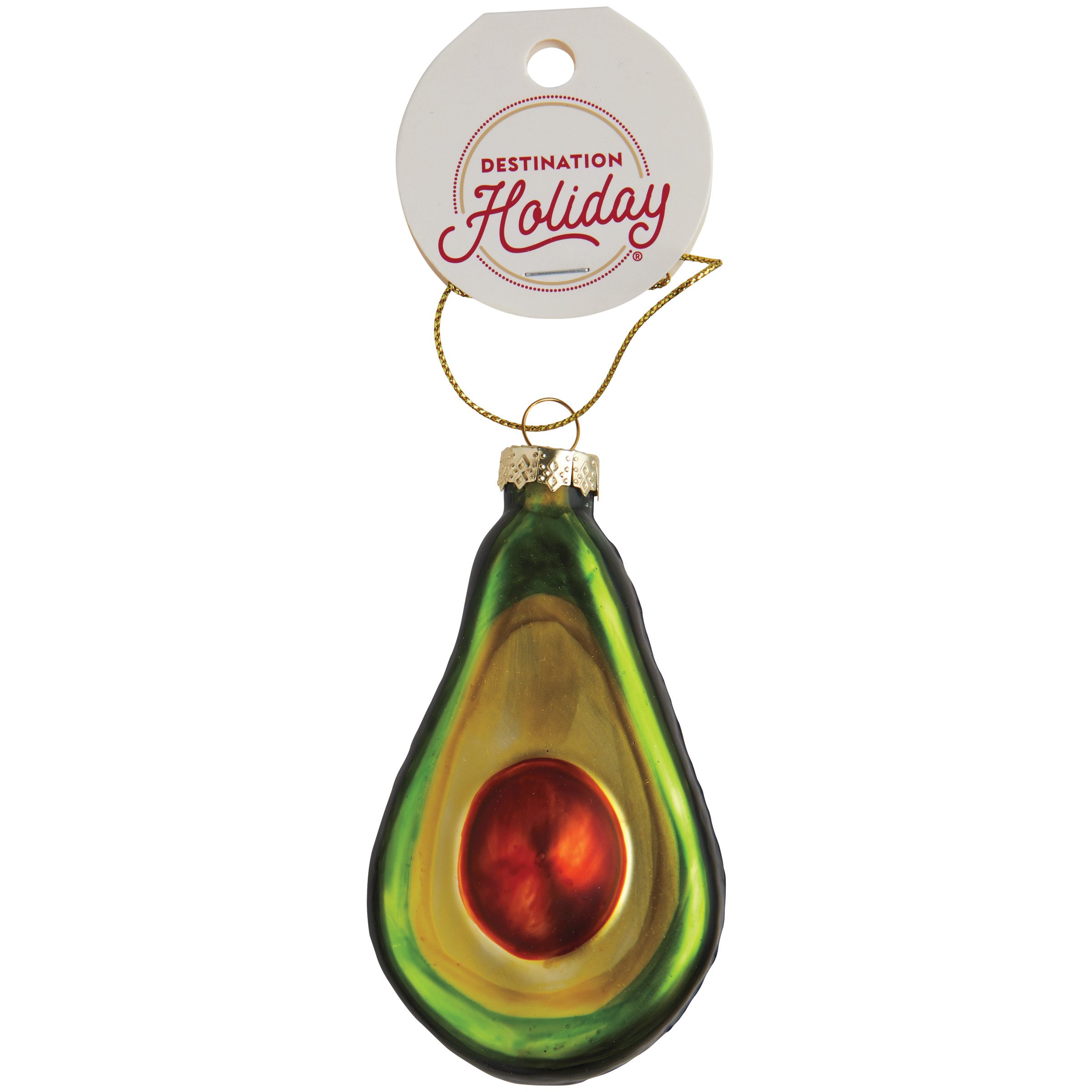 Destination Holiday Avocado Ornament Shop Seasonal decor at HEB