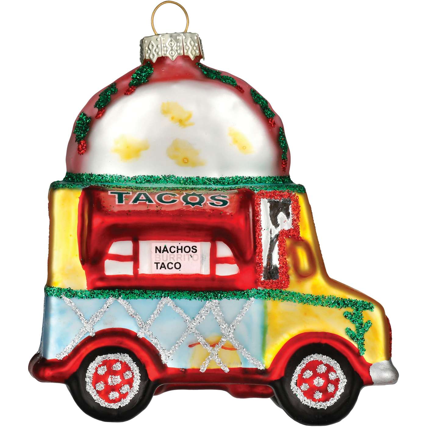 Destination Holiday Taco Truck Christmas Tree Ornament; image 2 of 2