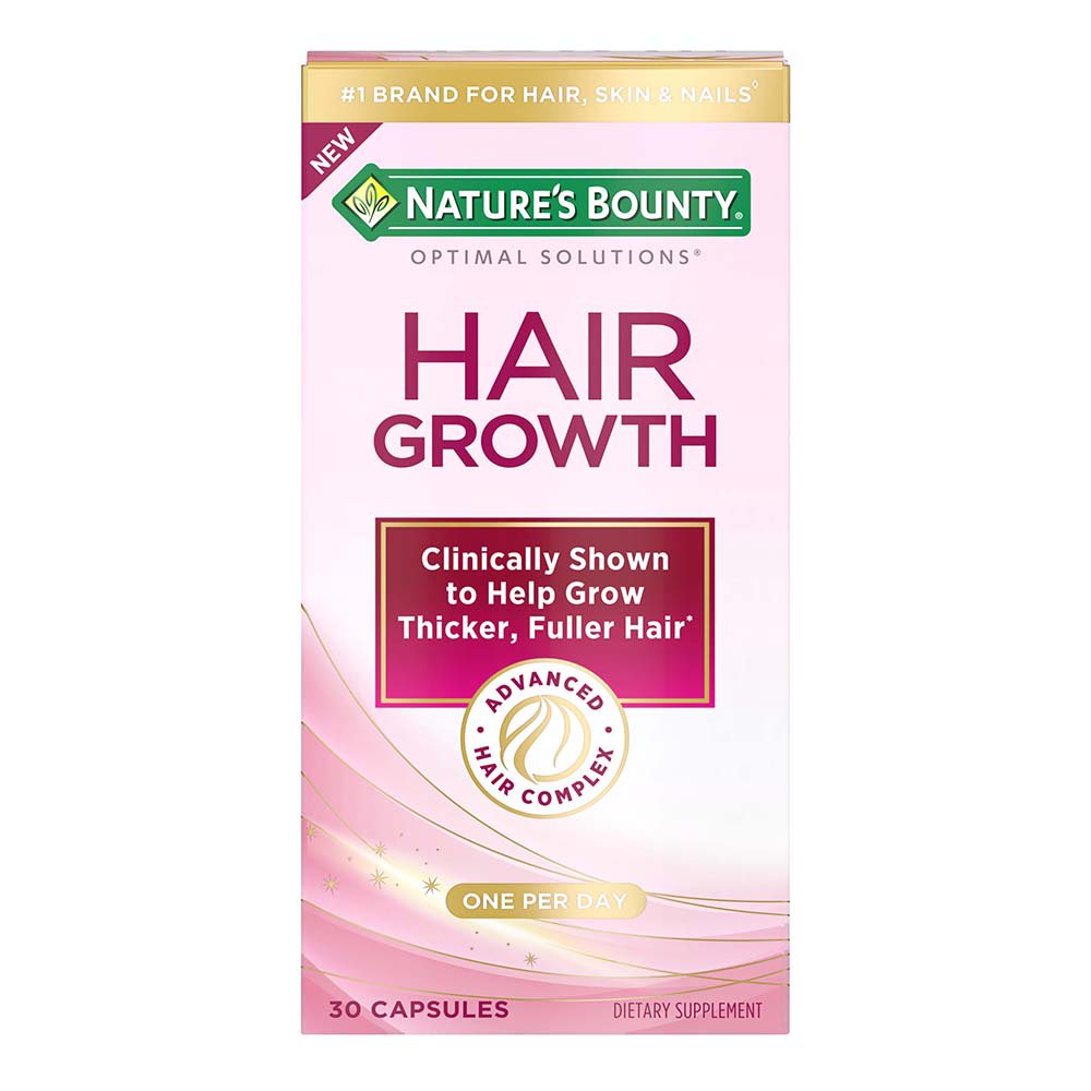 Nature's Bounty Hair Growth Capsules Shop Multivitamins at HEB