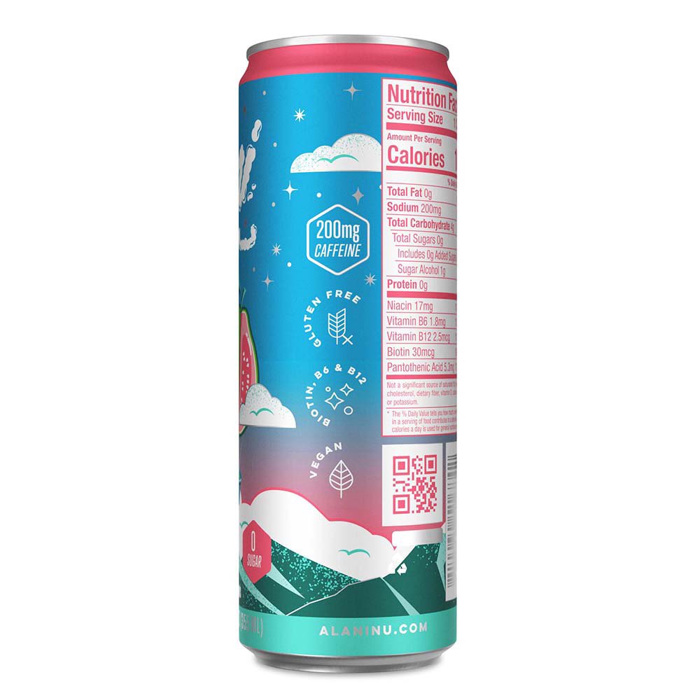 Alani Nu Zero Sugar Energy Drink - Kiwi Guava 12 Oz Cans - Shop Diet ...