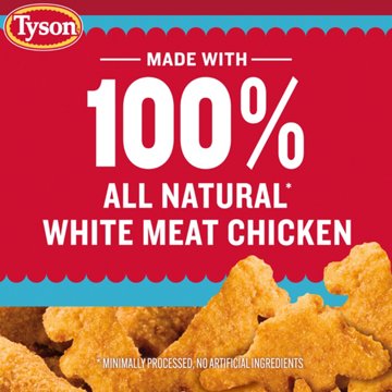 Tyson Frozen Dino Nuggets, 4 lb