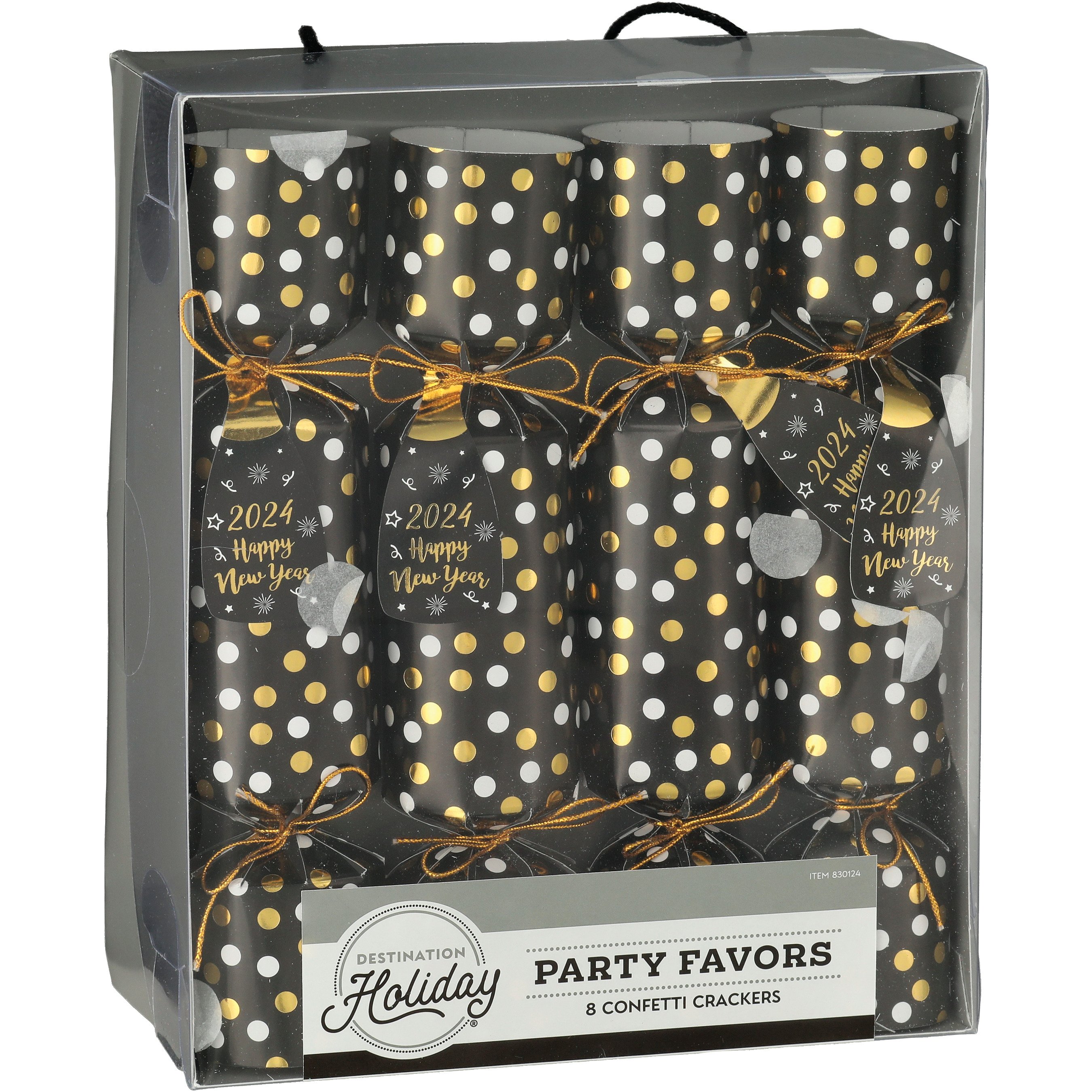 Destination Holiday New Years Eve Confetti Crackers Shop Favors at HEB