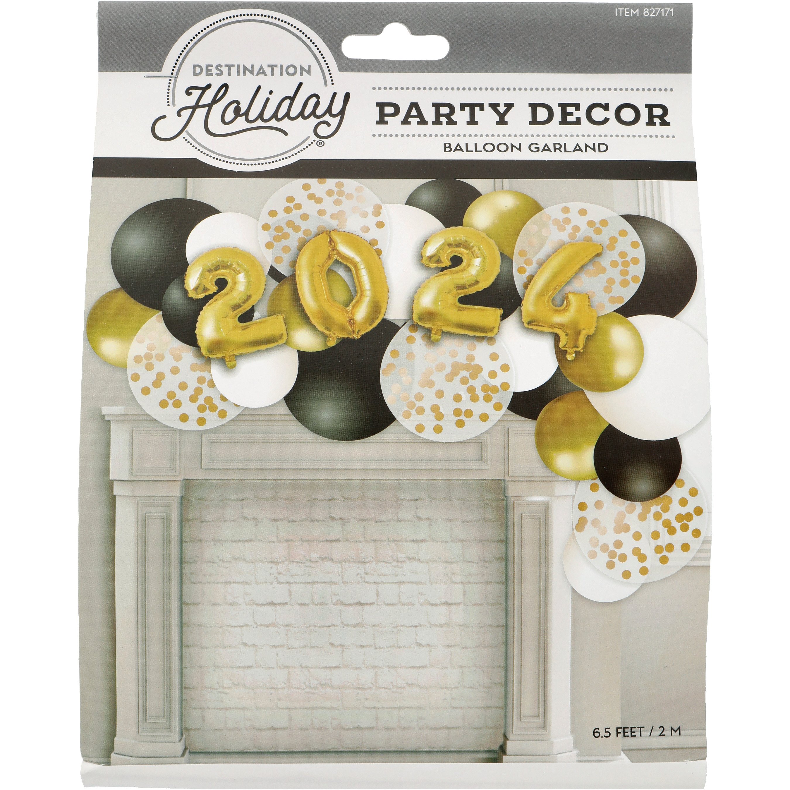 Destination Holiday New Years Eve 2024 Balloon Garland Shop Party