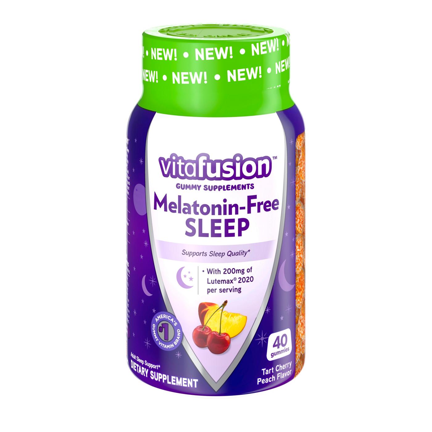 Vitafusion Melatonin-Free Sleep Gummies; image 1 of 2