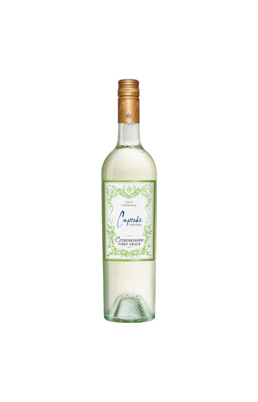 Cupcake Vineyards Citruskissed Pinot Grigio California White Wine; image 1 of 9