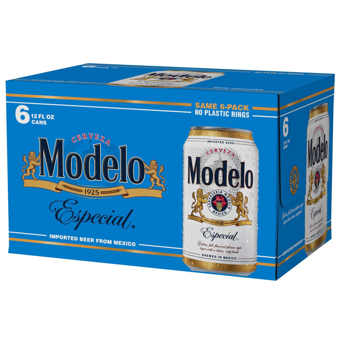 Modelo Especial Mexican Lager Import Beer 12 oz Cans, 6 pk; image 2 of 11