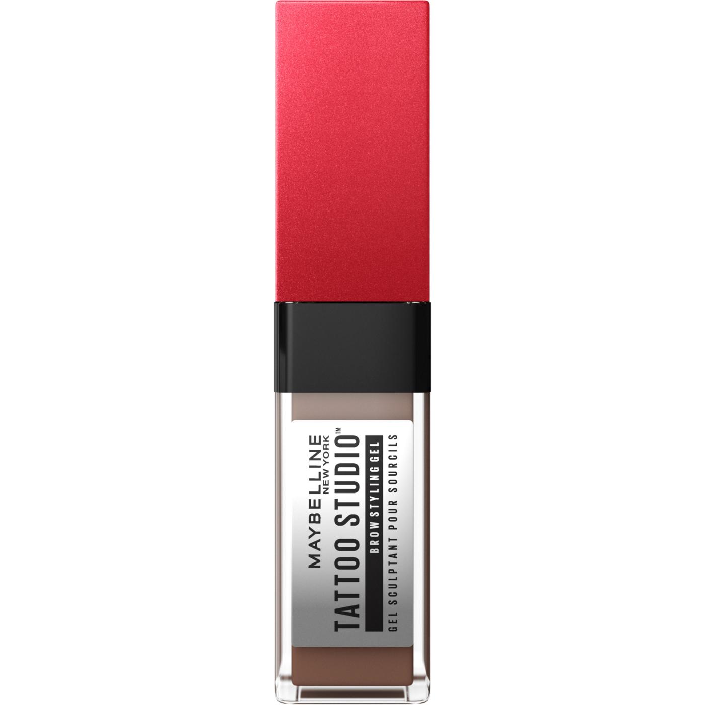 Maybelline Tattoo Studio Brow Styling Gel - Soft Brown; image 2 of 9