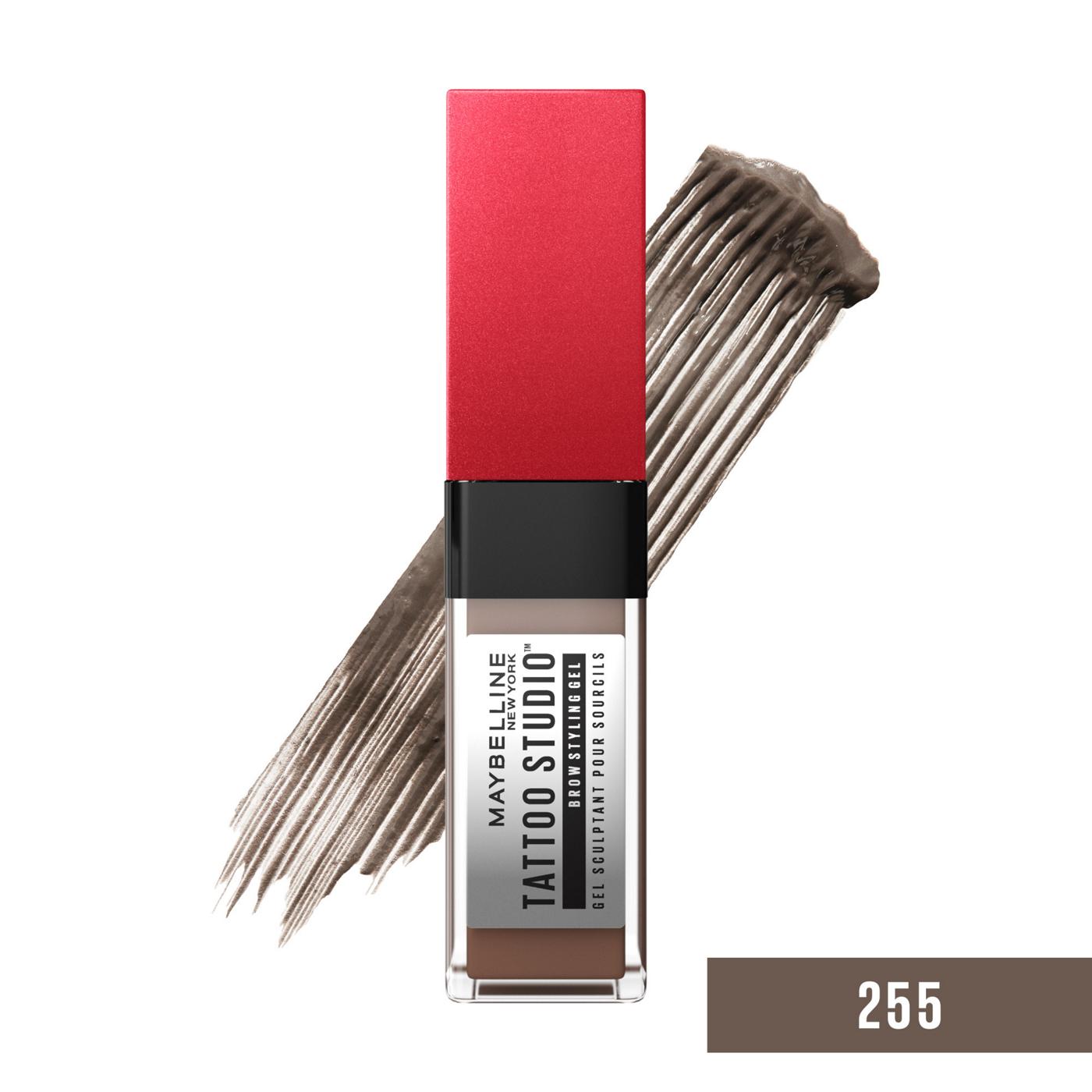 Maybelline Tattoo Studio Brow Styling Gel - Soft Brown; image 3 of 9