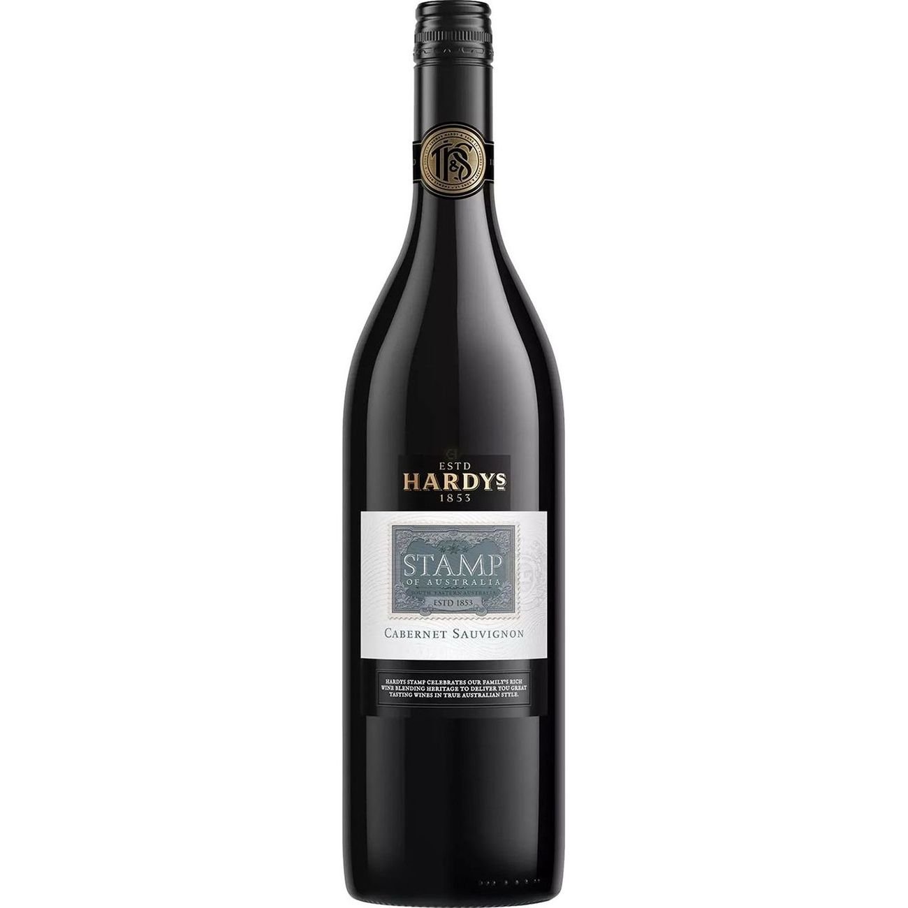 Hardy's Stamp Cabernet Sauvignon Australian Red Wine, 750 mL