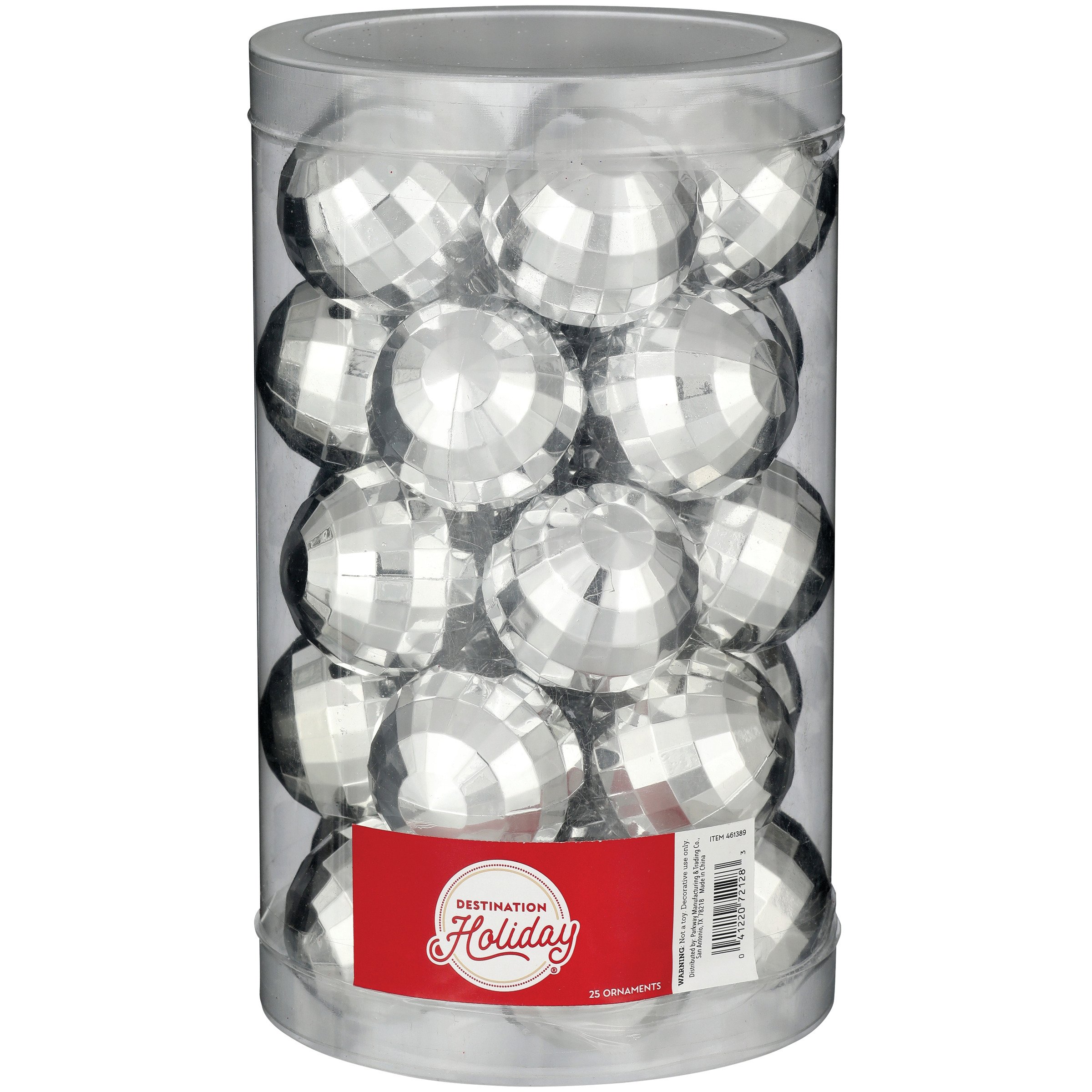 Destination Holiday Disco Ball Shatterproof Ornaments - Shop