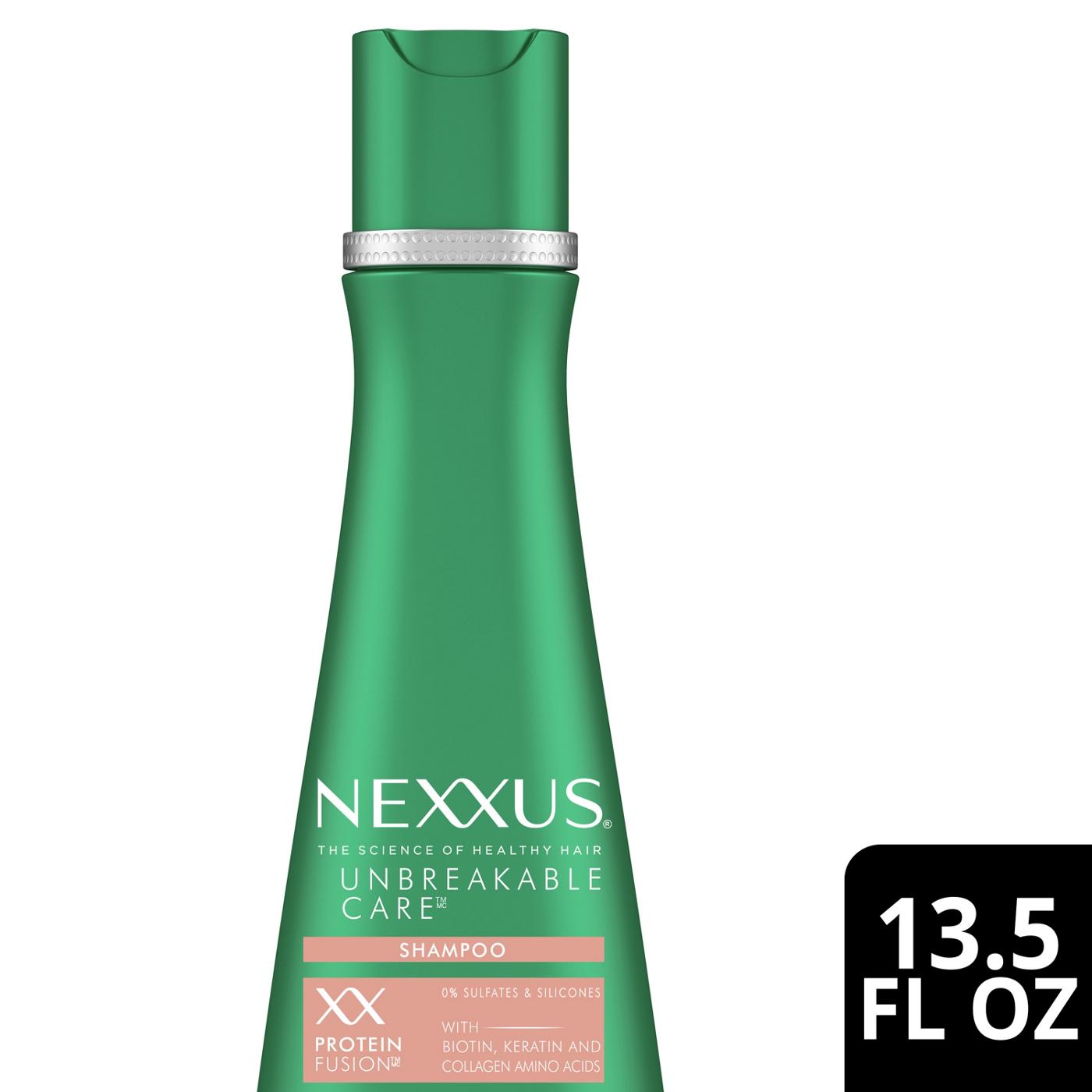 Nexxus Unbreakable Care Anti-breakage Shampoo with Keratin, Collagen, Biotin; image 4 of 4