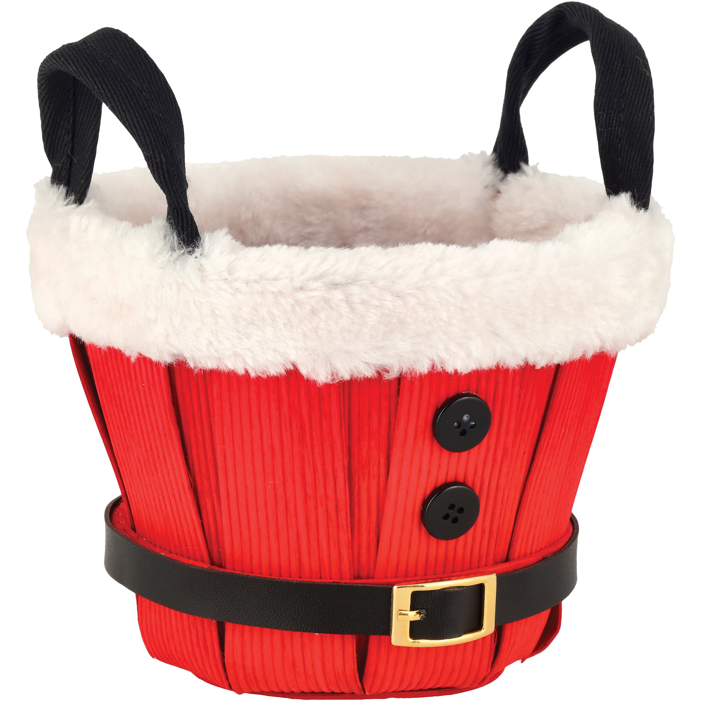 Destination Holiday Santa Bushel Basket Shop Seasonal decor at HEB