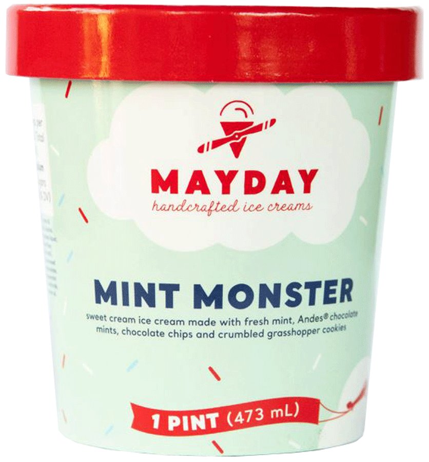 さんごーはち 】MonterConditioning Cream50g1つ Mayday Mint Monster Ice Cream, 16 oz | Central Market - Really