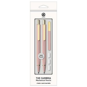 U Brands The Cambria 0.7mm Mechanical Pencils - Pretty in Pink, 2 pk