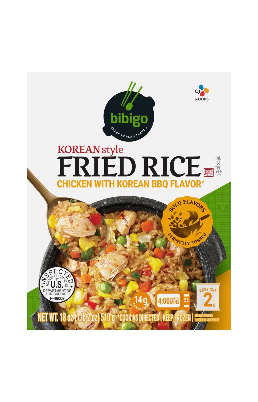 Bibigo Frozen Korean-Style Chicken Fried Rice; image 1 of 2