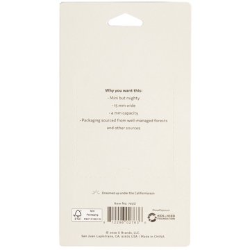 U Brands Mini Binder Clips - Gold, 40 ct