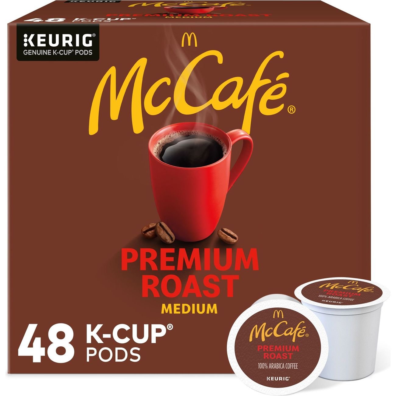 McCafe Premium Medium Roast Single Serve Coffee KCups Value Pack