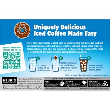The Original Donut Shop Iced Duos Cookies & Caramel Single Serve Coffee K-Cups