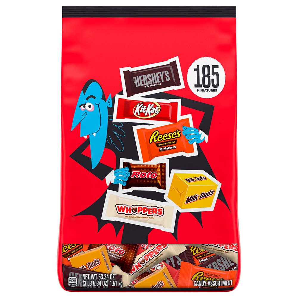 Hershey's, Reese's, Kit Kat, Rolo, Whoppers, & Milk Duds Assorted