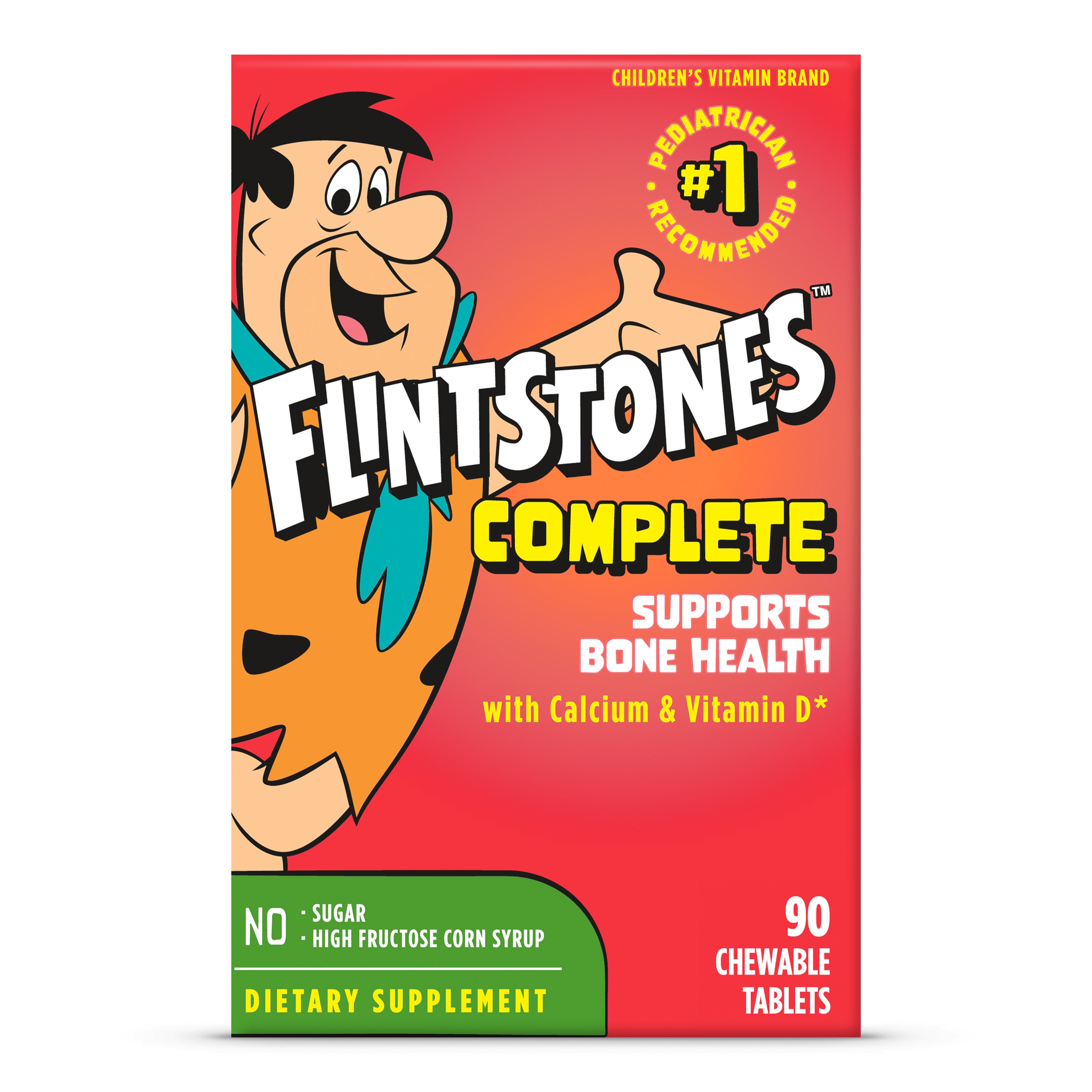 Flintstones Complete Chewable Tablets, 90 ct