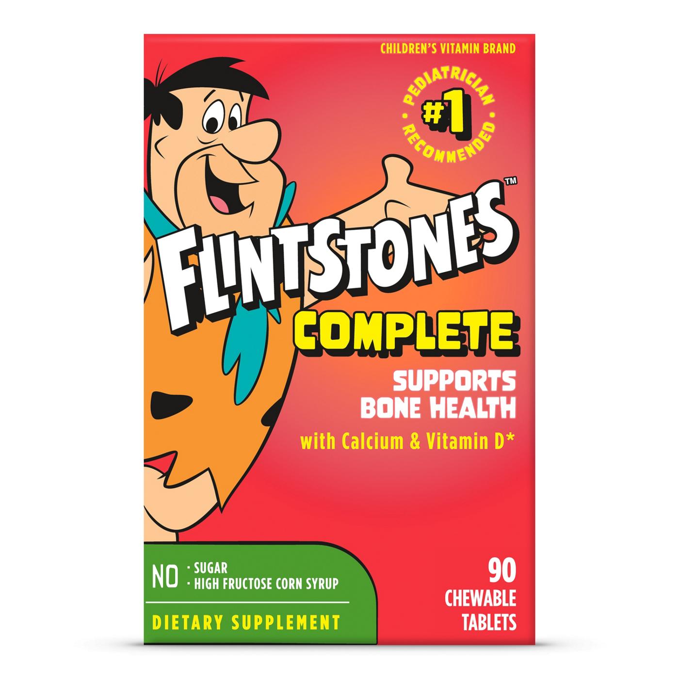 Flintstones Complete Chewable Tablets; image 1 of 8