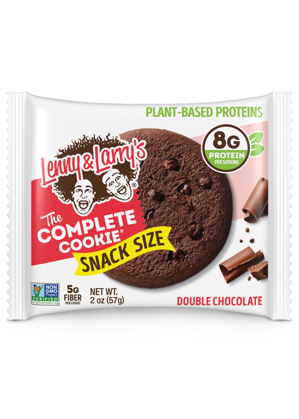 Lenny & Larry's The Complete Cookie - 8g Protein Double Chocolate, Snack Size; image 1 of 2