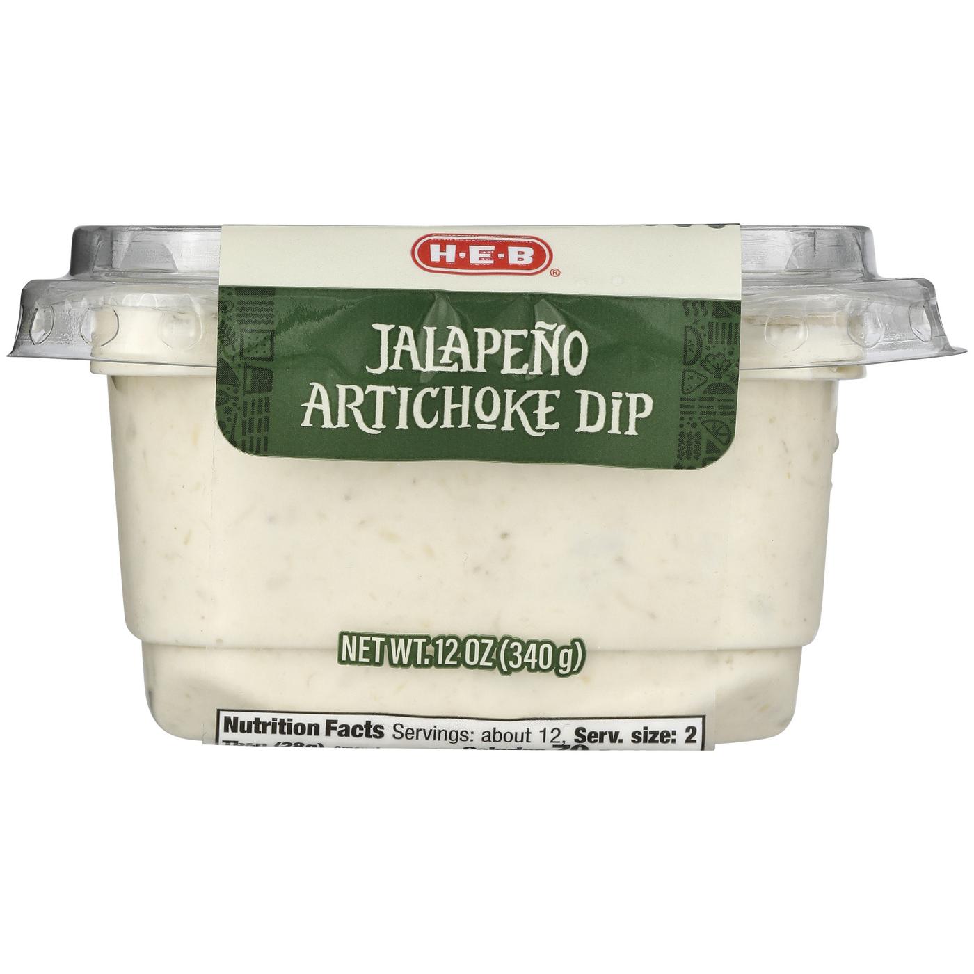 H-E-B Jalapeño Artichoke Dip; image 2 of 4