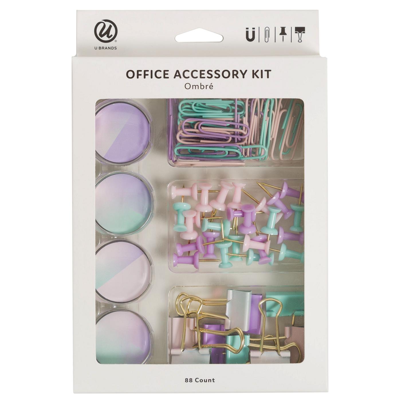 U Brands Office Accessory Kit - Ombre; image 1 of 2