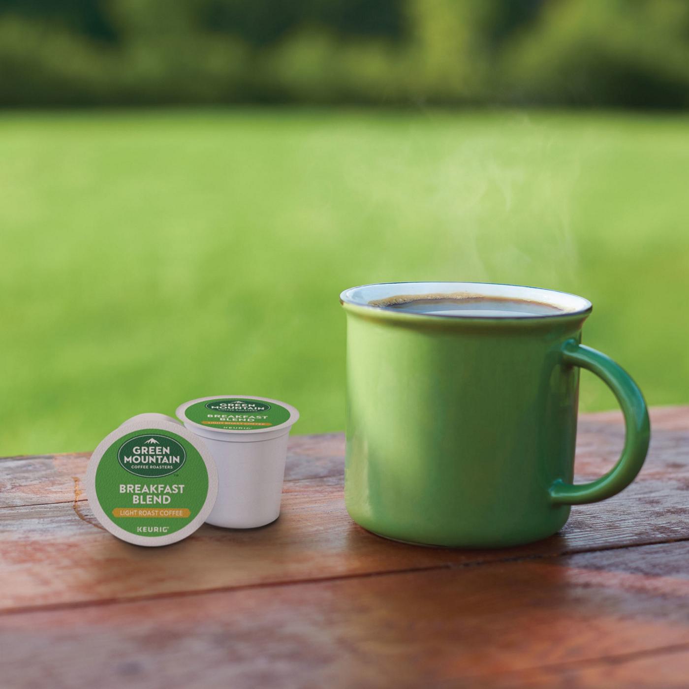 Green Mountain Coffee Breakfast Blend Light Roast Single Serve Coffee K-Cups; image 3 of 6