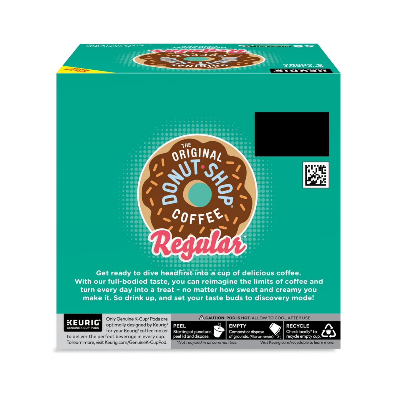 Donut Shop Regular Medium Roast Single Serve Coffee K-Cups Value Pack; image 2 of 4