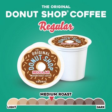 The Original Donut Shop Regular Medium Roast Single Serve Coffee K Cups