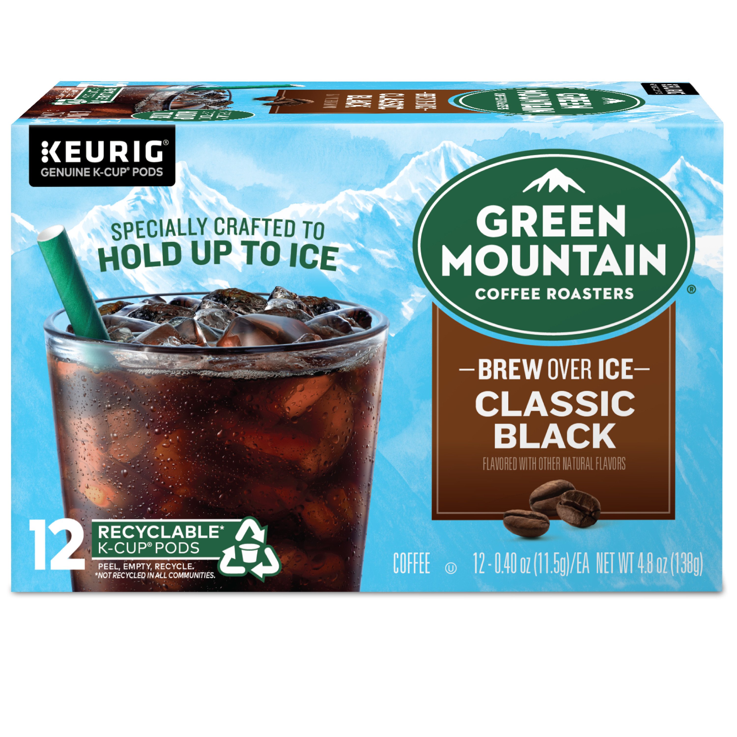 Green Mountain Coffee Roasters® Brew Over Ice Classic Black Medium