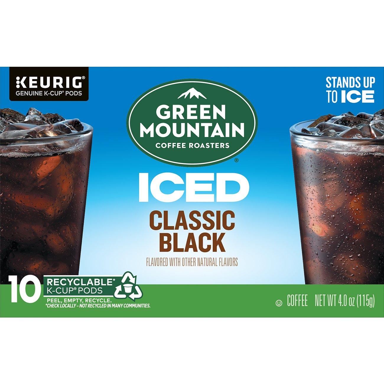 Green Mountain Coffee Brew Over Ice Classic Black Single Serve Coffee  K-Cups - Shop Coffee at H-E-B