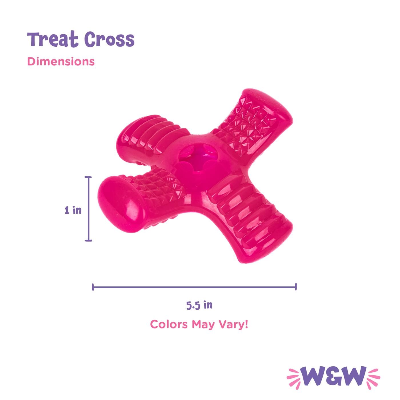 Woof & Whiskers Dog Toy - Treat Cross; image 2 of 4