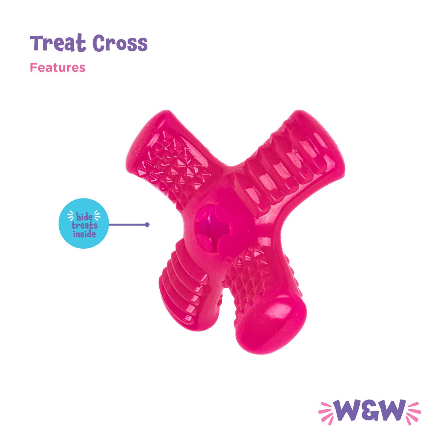 Woof & Whiskers Dog Toy - Treat Cross; image 3 of 4