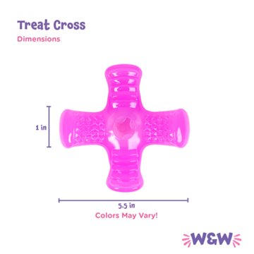Woof & Whiskers Treat Cross Dog Toy