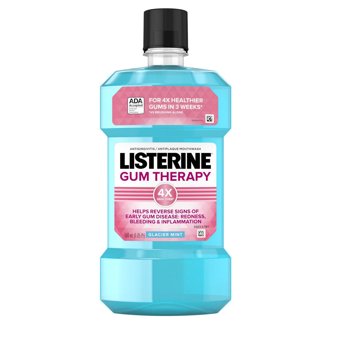 Listerine Gum Therapy Antiplaque & Gingivitis Antiseptic Mouthwash - Glacier Mint; image 1 of 6