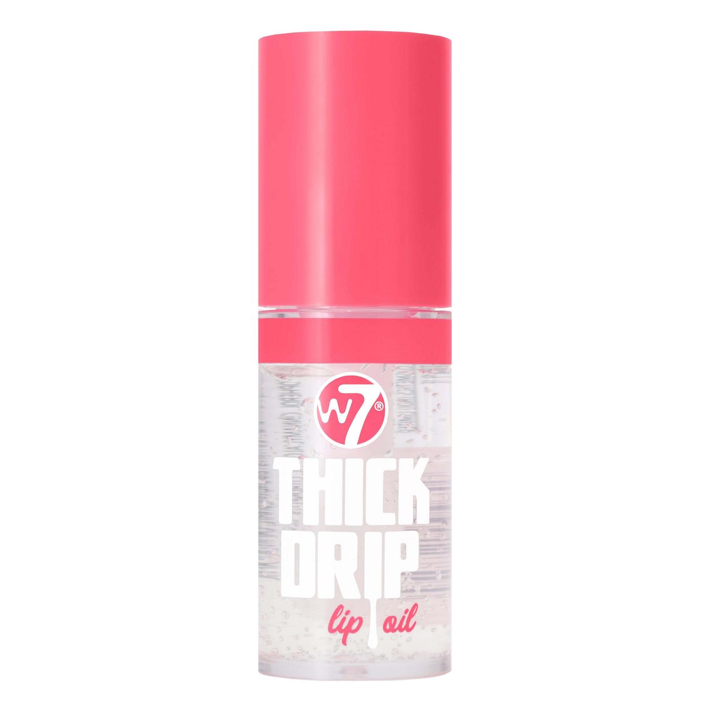 W7 Thick Drip Lip Oil - In The Clear; image 1 of 2