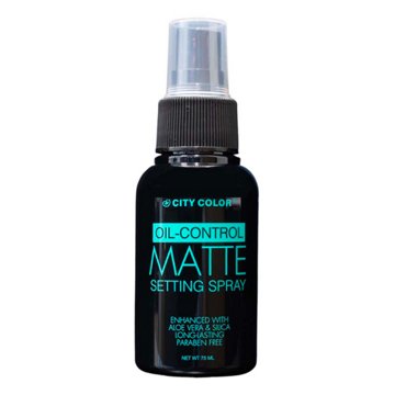 City Color Oil-Control Matte Setting Spray, 1 oz