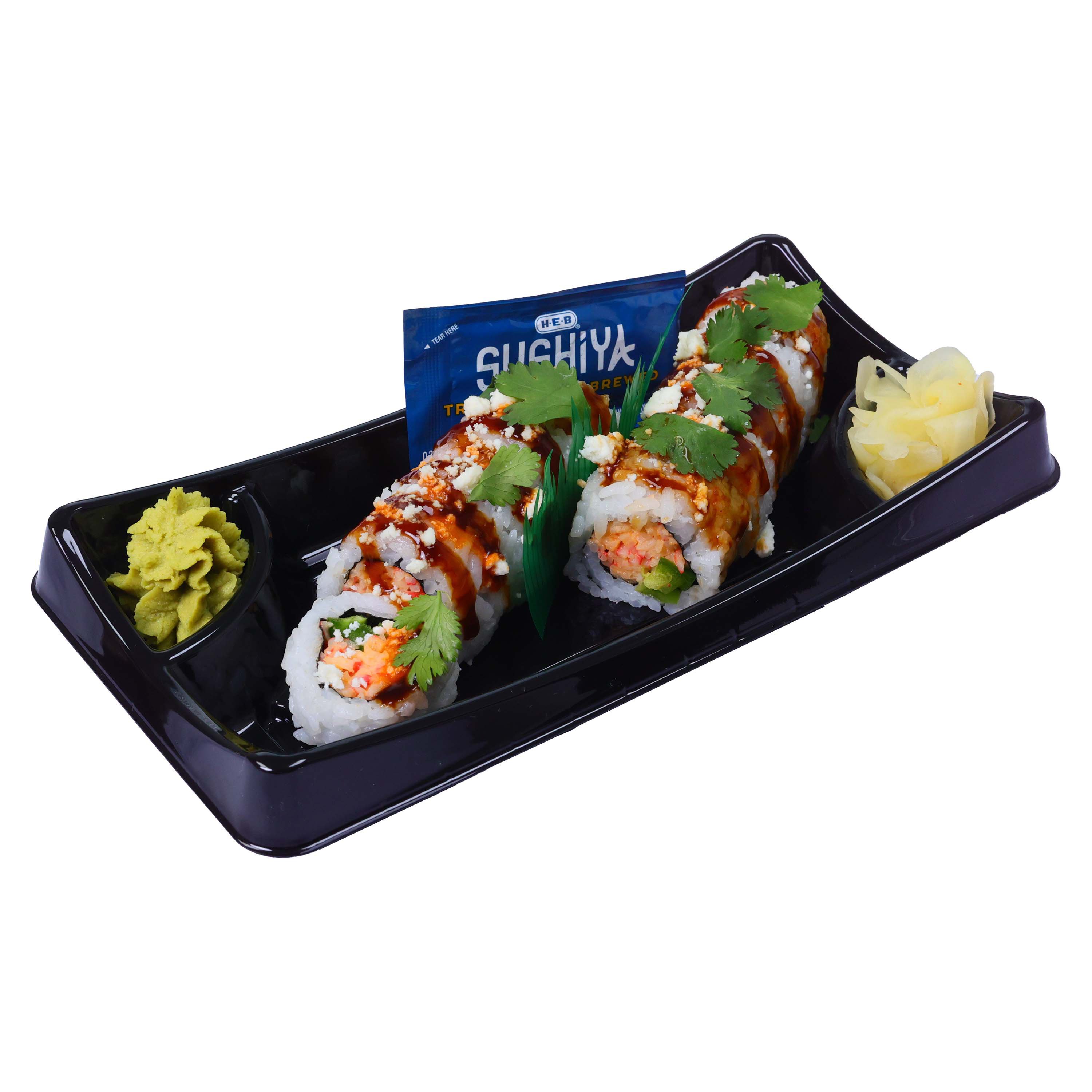 H-E-B Sushiya Muy Caliente Sushi Roll - Shop Sushi At H-E-B