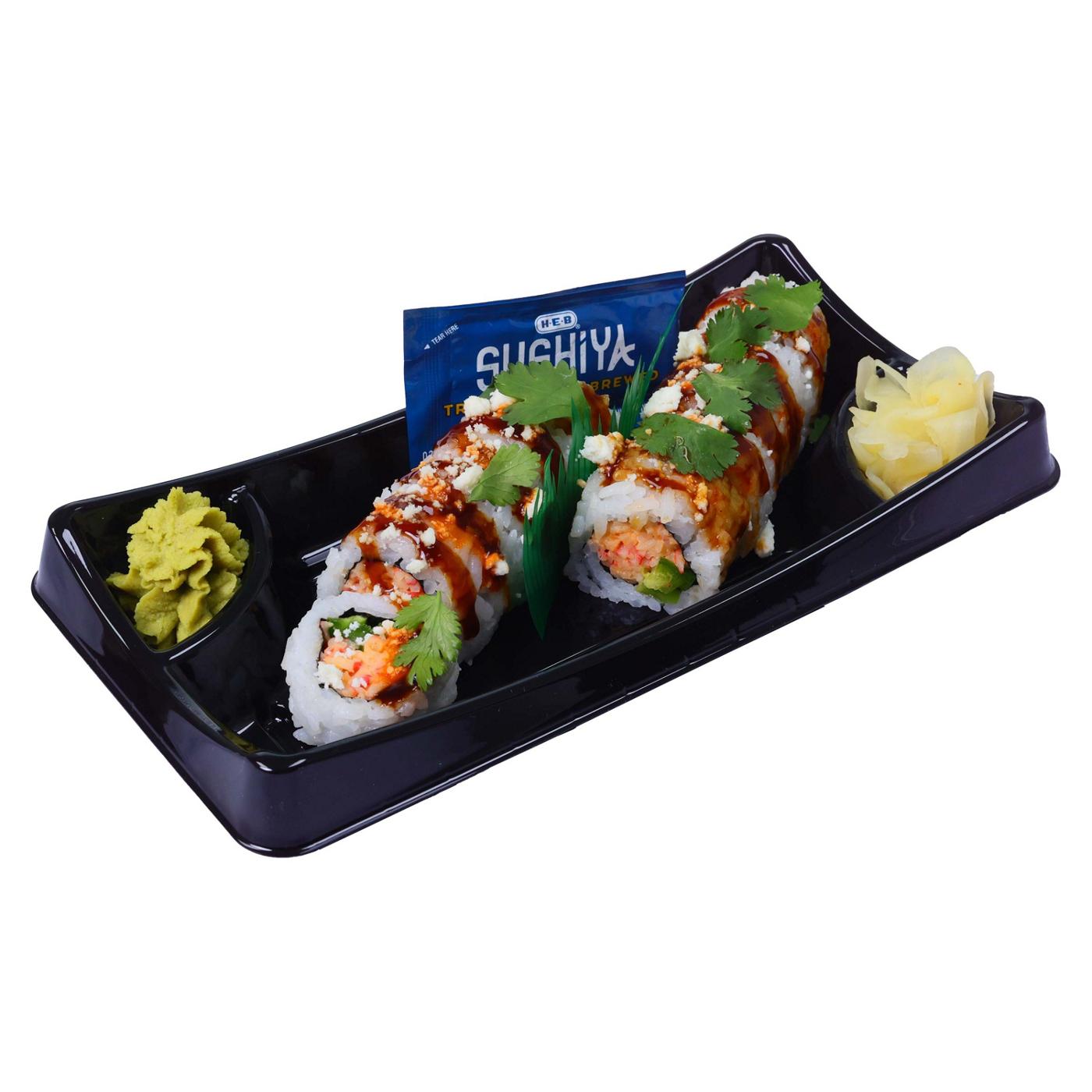 H-E-B Sushiya Muy Caliente Sushi Roll; image 3 of 4