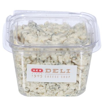 H-E-B Deli Blue Cheese Crumbles, Avg. 0.5 lb