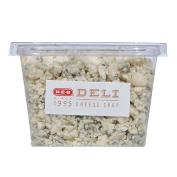 H-E-B Deli Blue Cheese Crumbles, Avg. 0.5 lb