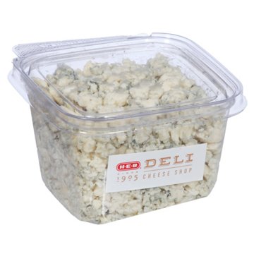 H-E-B Deli Blue Cheese Crumbles, Avg. 0.5 lb