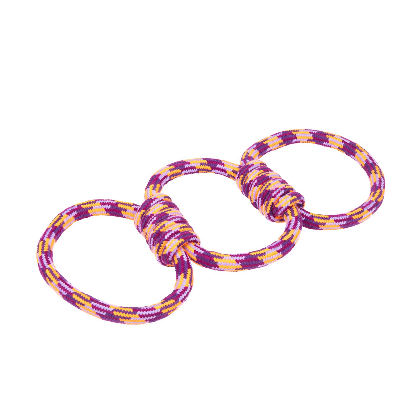 Woof & Whiskers 3 Loop Rope Dog Toy; image 3 of 3
