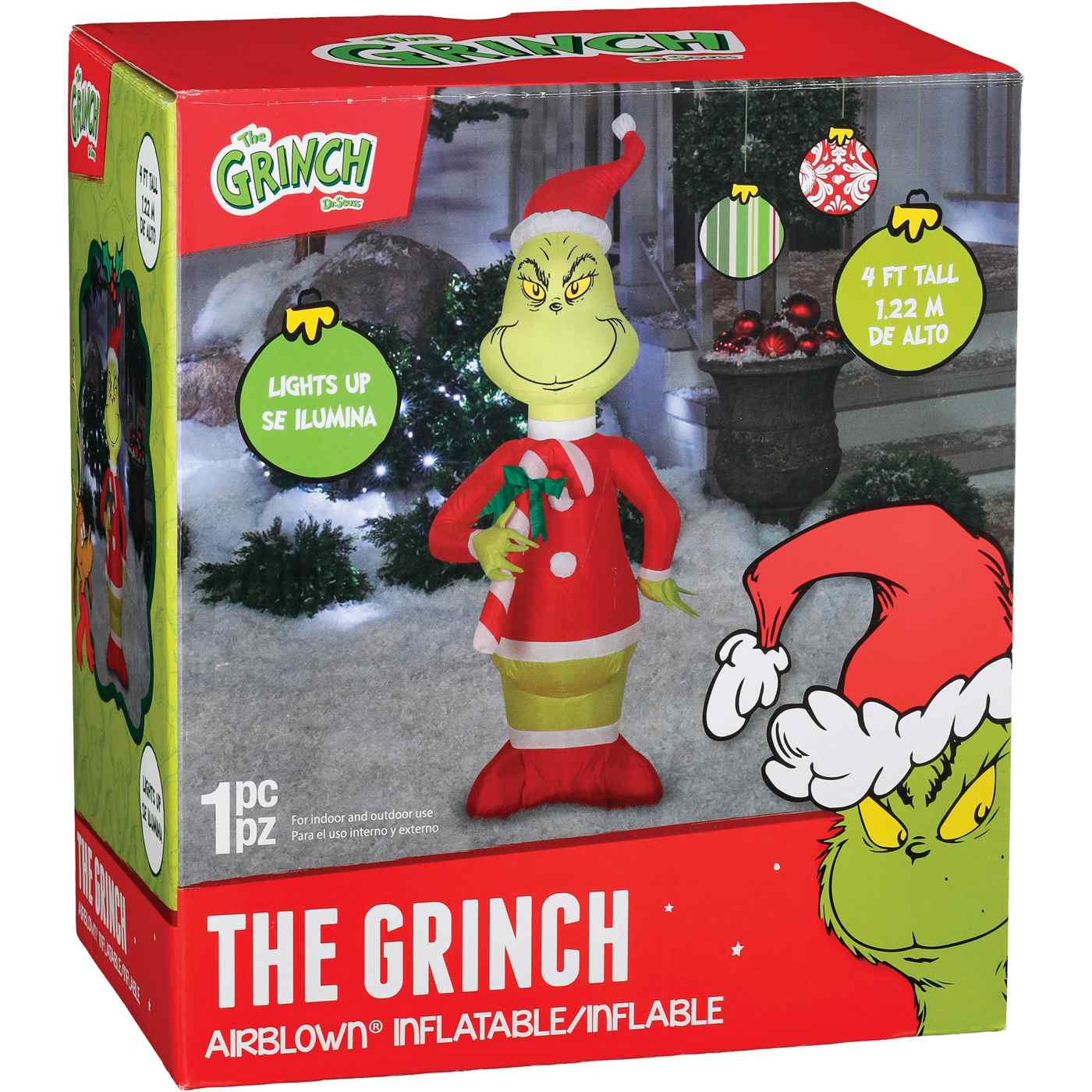 Gemmy The Grinch Airblown Christmas Inflatable; image 2 of 2
