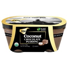 Zen Coconut Chocolate Pudding, 9 oz | Central Market - Really Into